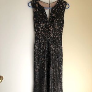 Black BGBG Max Azria sequin long dress